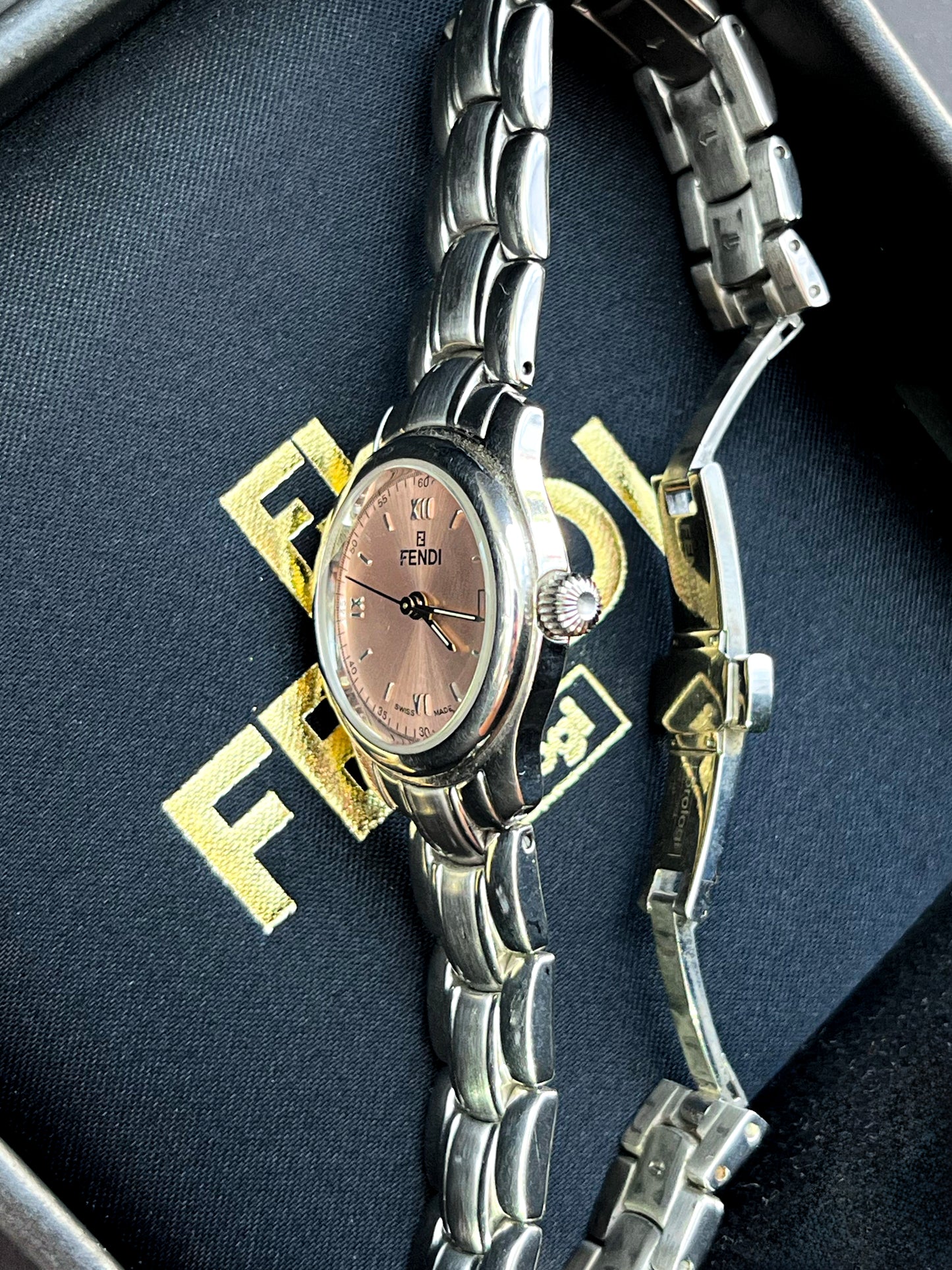 FENDI 2100L FULL SET PRELOVED QUARTZ LADIES SWISS WATCH