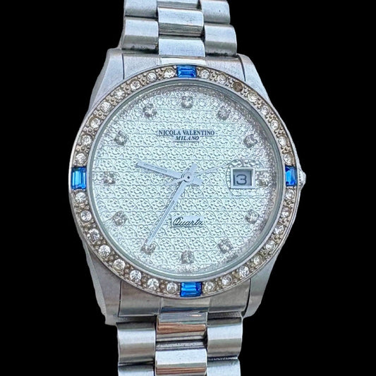 NICOLA VALENTINO MILANO QUARTZ PRE-OWNED WATCH