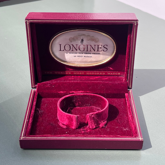 VINTAGE LONGINES PRESENTATION WATCH BOX