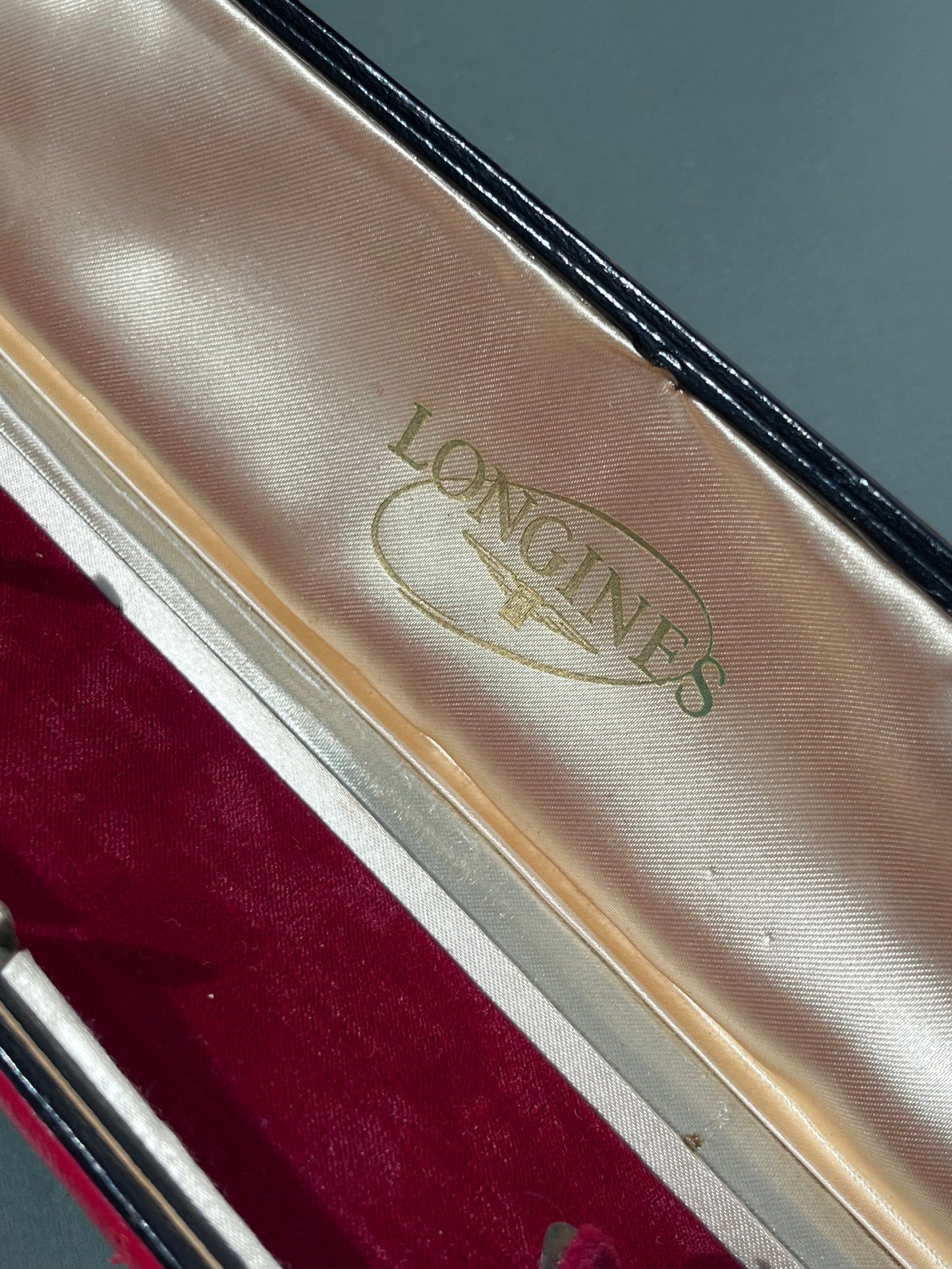 VINTAGE LONGINES PRESENTATION WATCH BOX