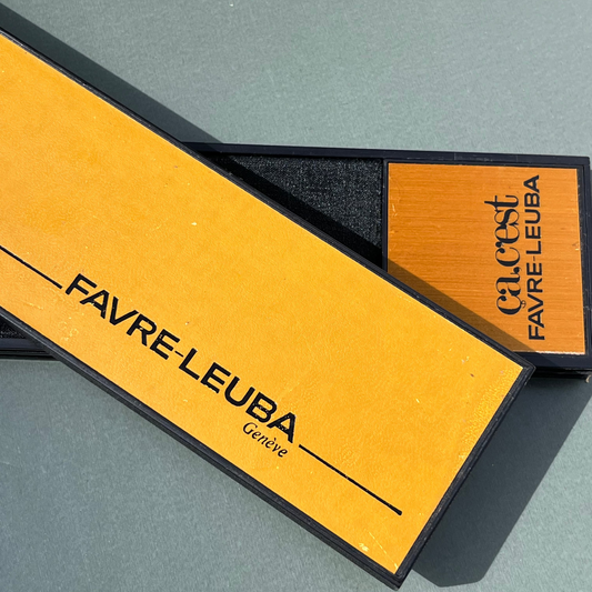 VINTAGE FAVRE-LEUBA GENEVE PRESENTATION BOX
