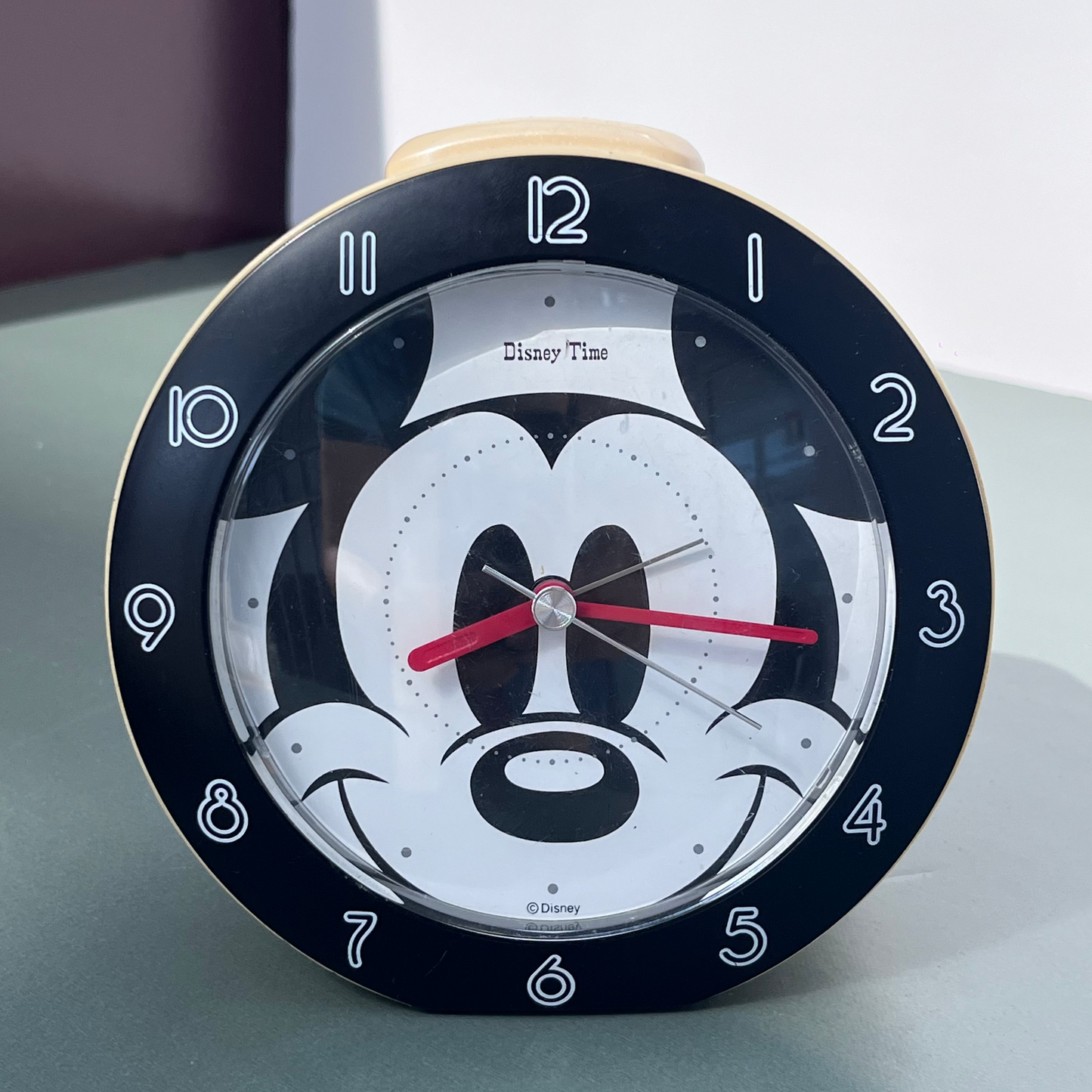 DISNEY TIME MICKEY MOUSE QUARTZ ALARM CLOCK