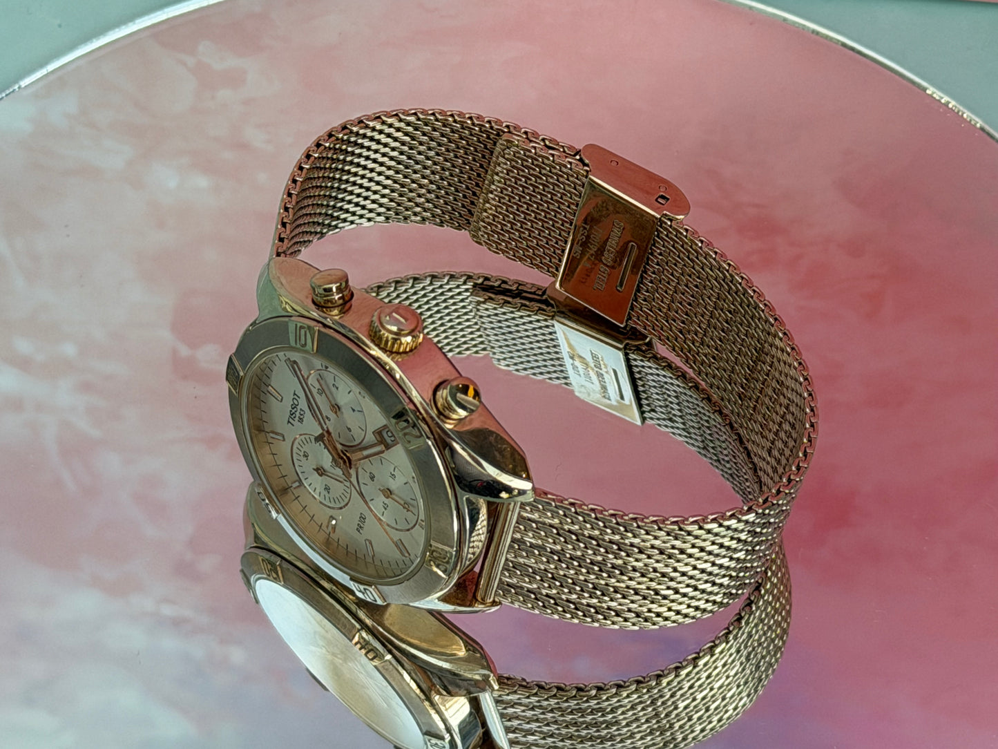 TISSOT PR100 CHRONOGRAPH QUARTZ SWISS PRELOVED WATCH