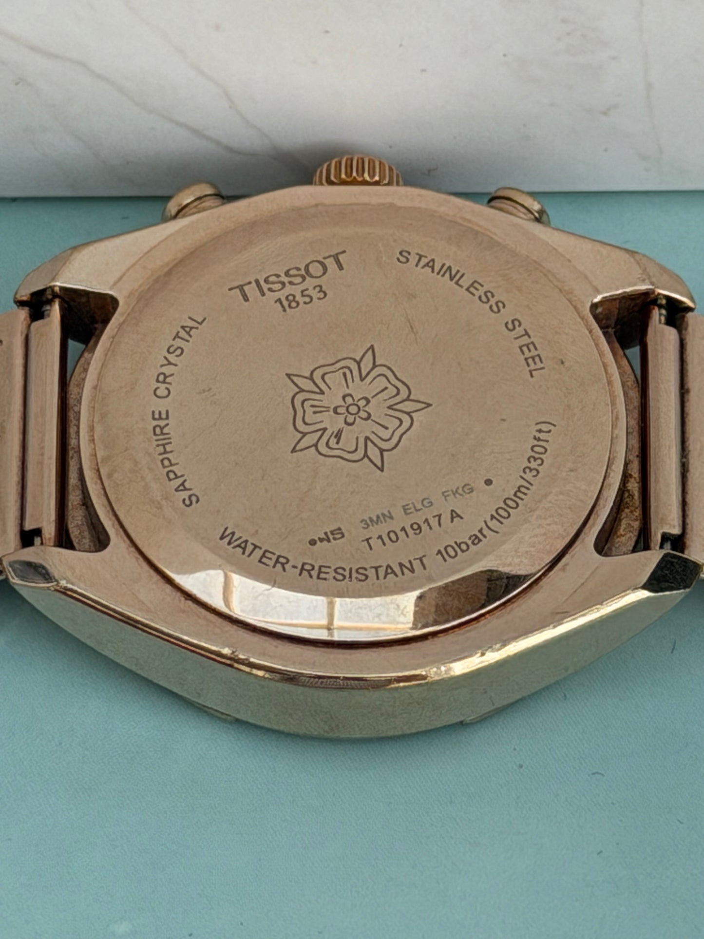 TISSOT PR100 CHRONOGRAPH QUARTZ SWISS PRELOVED WATCH