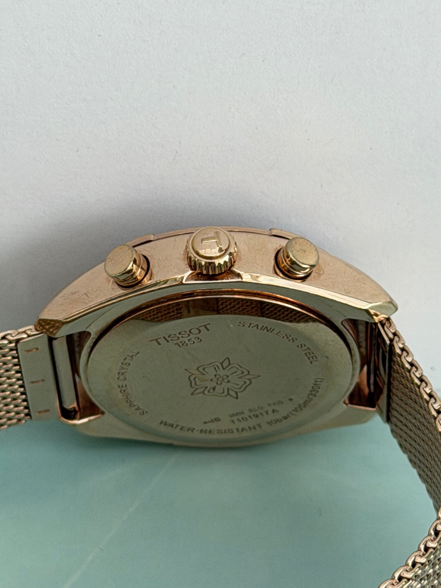 TISSOT PR100 CHRONOGRAPH QUARTZ SWISS PRELOVED WATCH