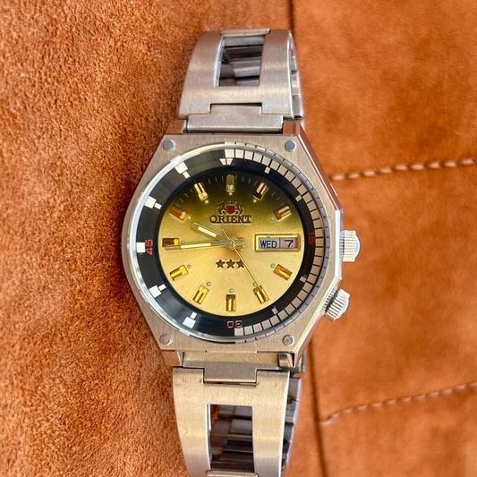 ORIENT THREE-STAR HERITAGE DIVER WATCH AUTOMATIC JAPAN