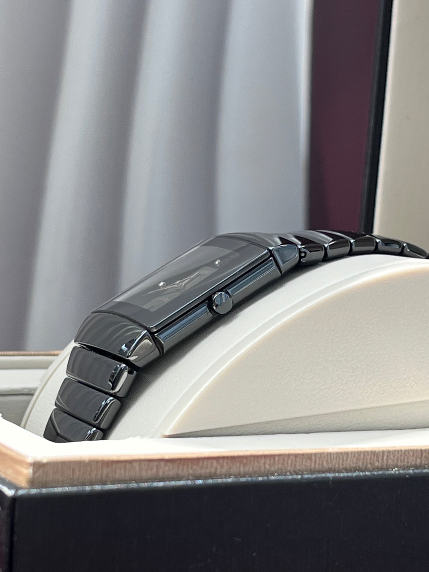 RADO DIASTAR JUBILÉ BLACK HIGH-TECH CERAMIC SWISS QUARTZ PRELOVED WATCH