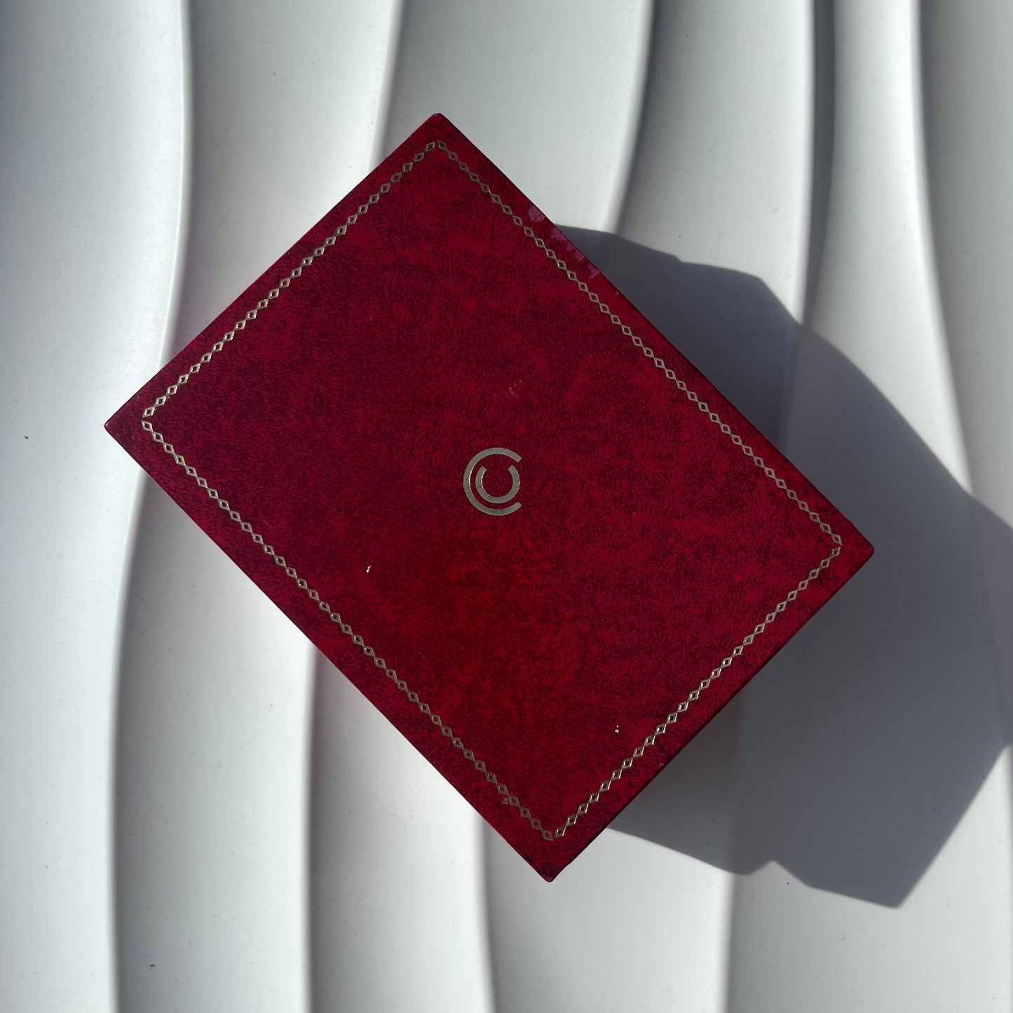 CERTINA VINTAGE WATCH PRESENTATION BOX RED ORIGINAL