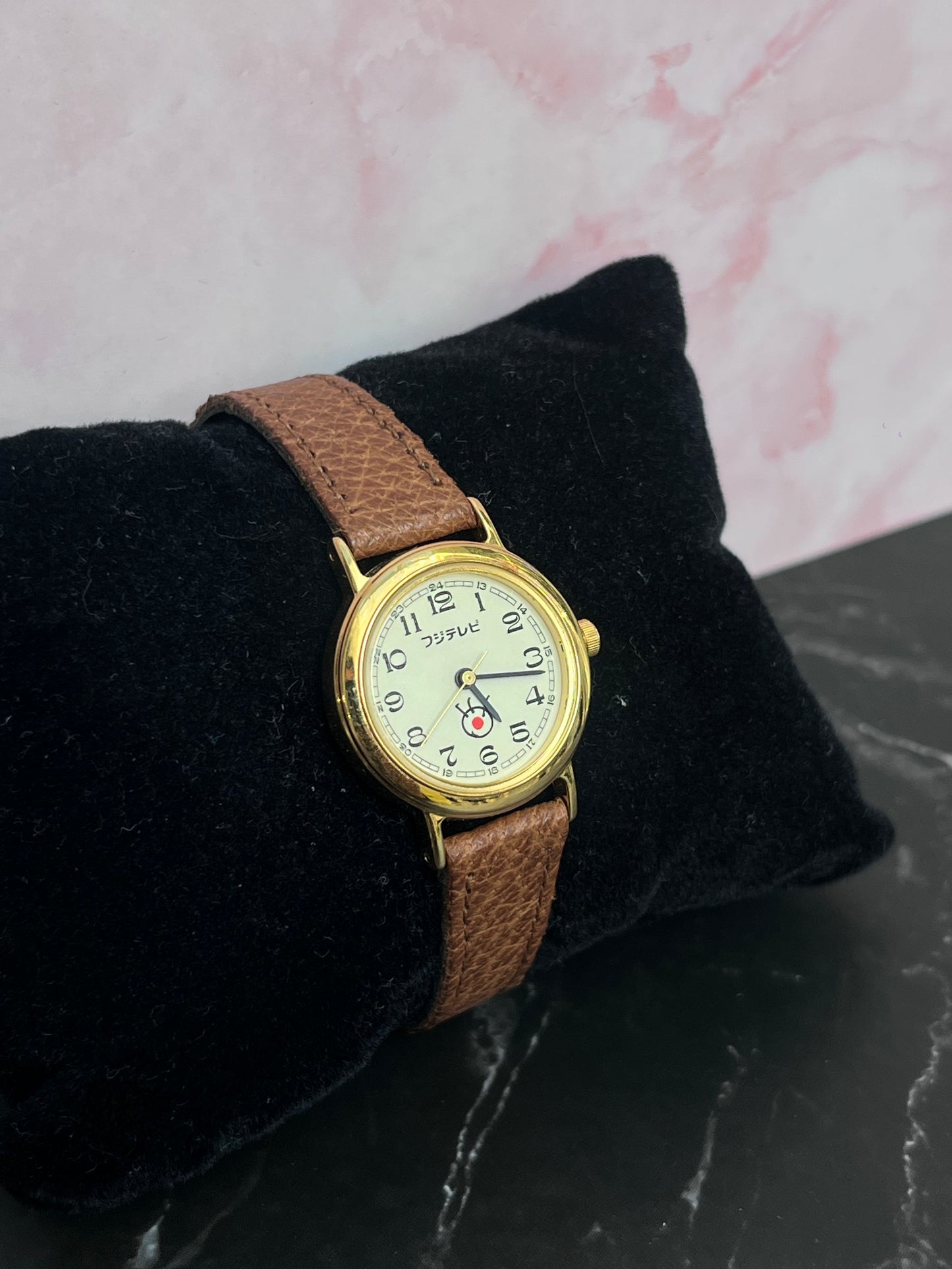 CITIZEN FUJITSU QUARTZ GOLD PLATED WHITE DIAL JAPAN PRELOVED WATCH