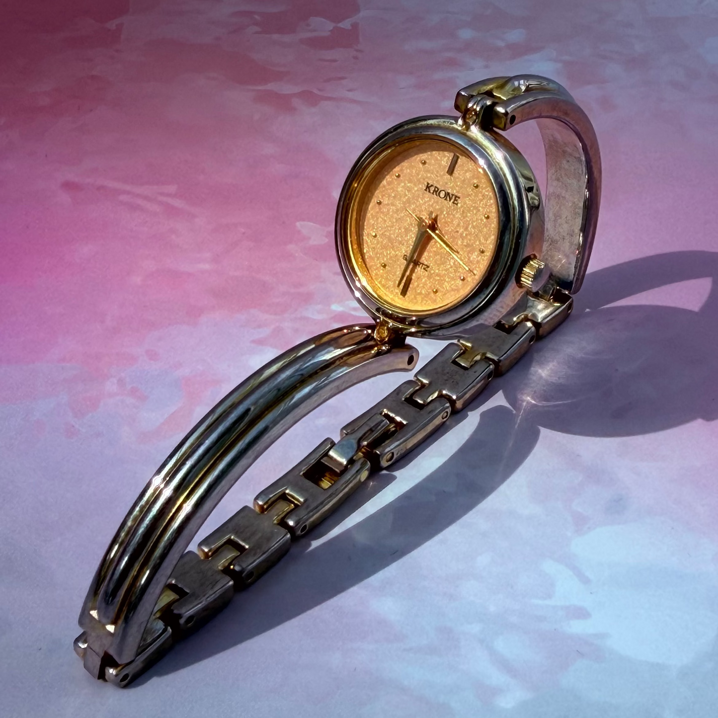 KRONE JAPAN QUARTZ BANGLE PRE-LOVED WATCH