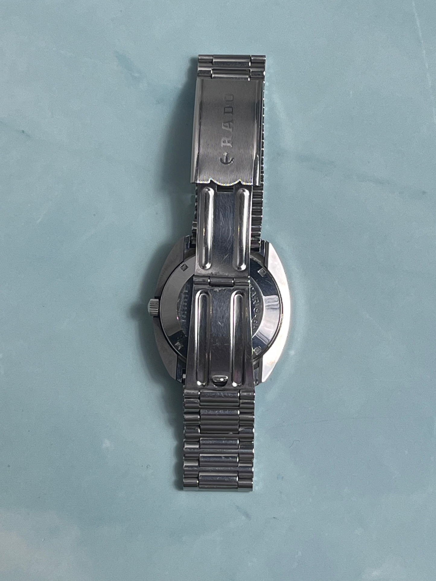 RADO DIASTAR 2000s AUTOMATIC CERAMIC CASE STEEL BRACELET DAY DATE SWISS PRELOVED WATCH