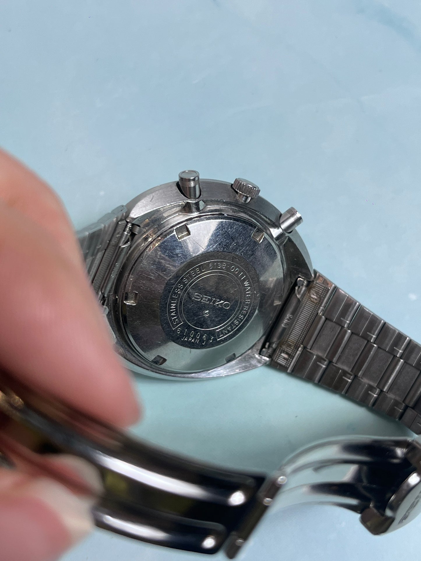 SEIKO 1970s UFO 6138-0011 AUTOMATIC CHRONOGRAPH JAPAN PRELOVED WATCH