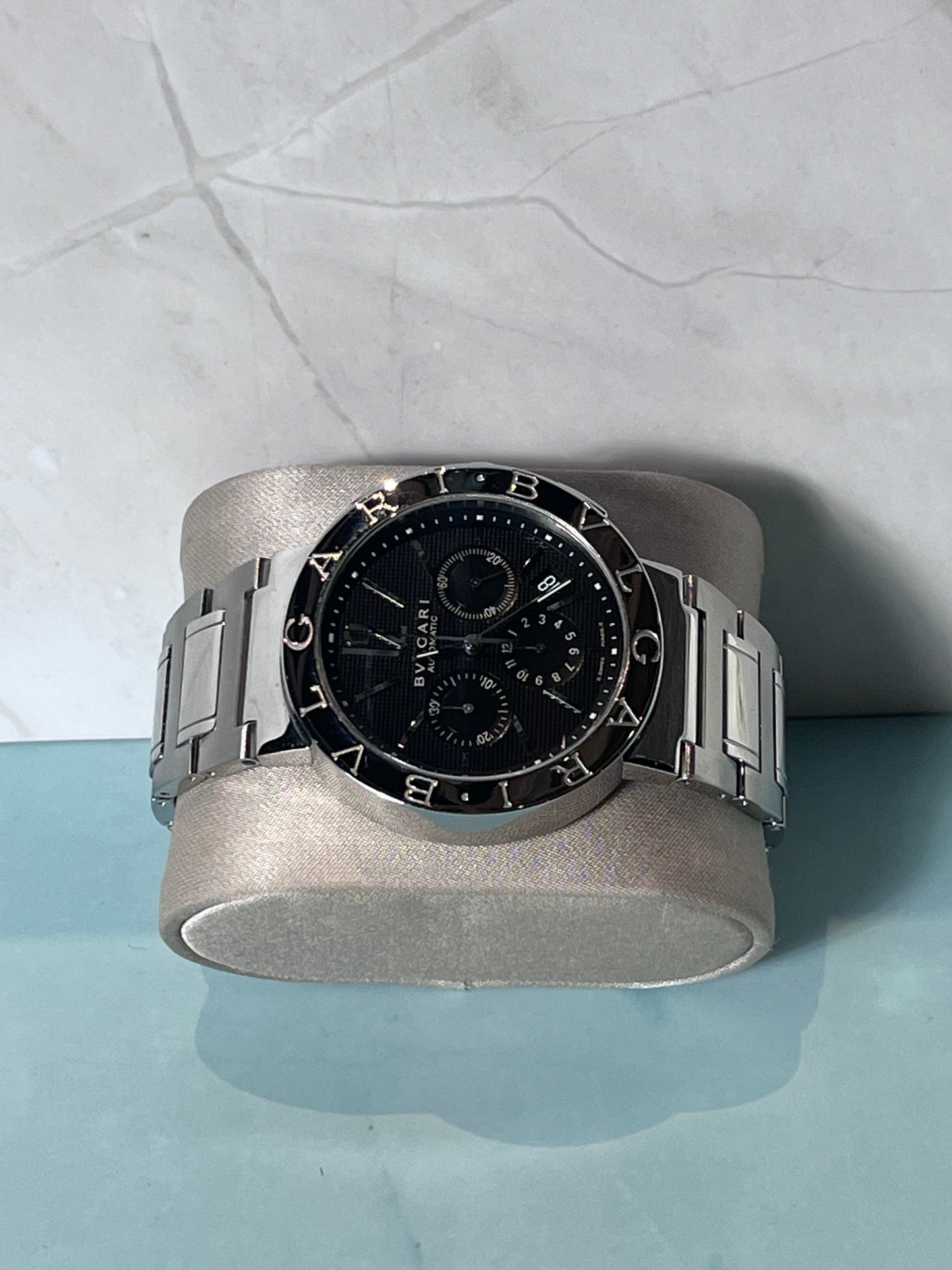 BVLGARI BB42SSCH CHRONOGRAPH AUTOMATIC SWISS PRELOVED FULL-SET WATCH