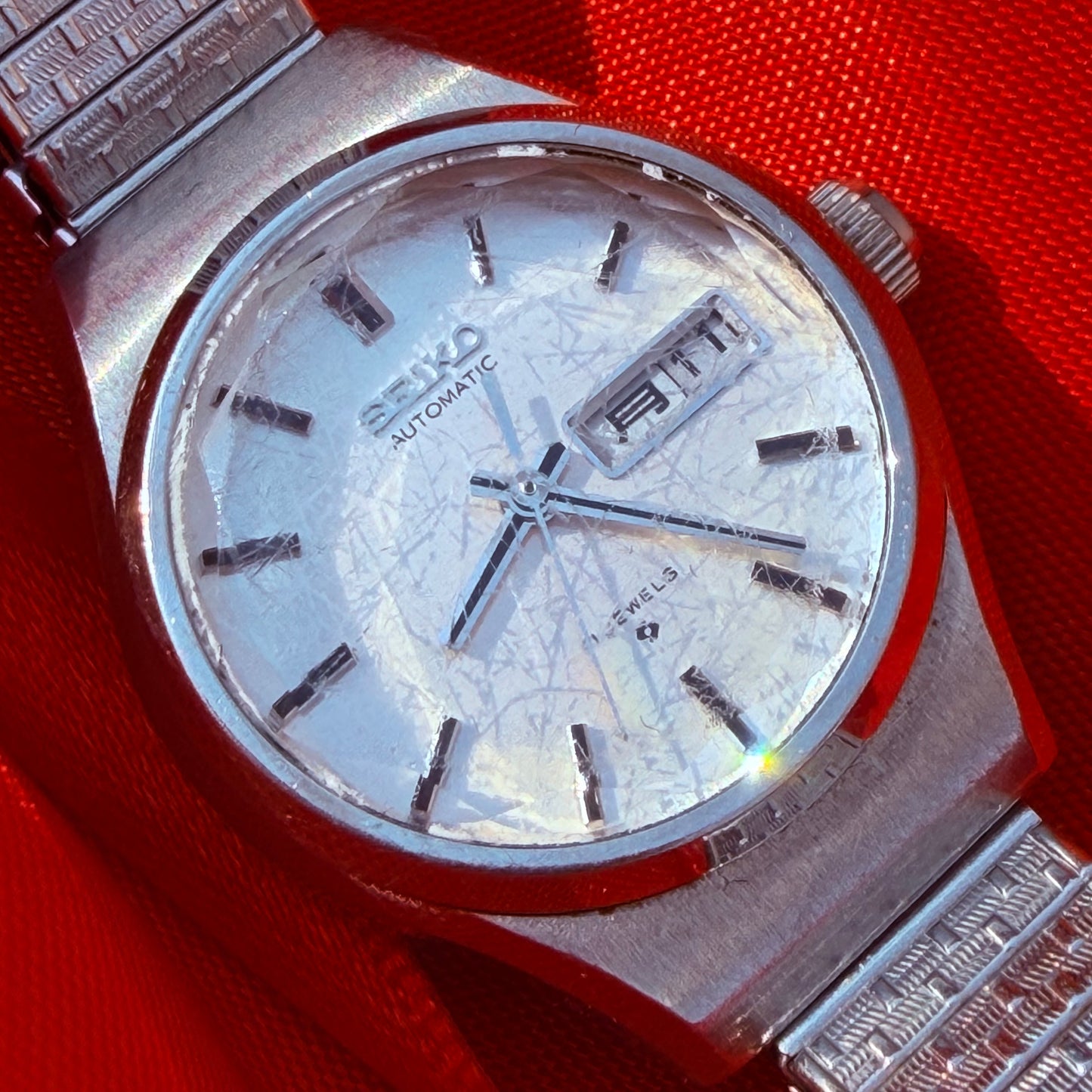 SEIKO 5 21 JEWELS AUTOMATIC JAPAN PRE-LOVED WATCH