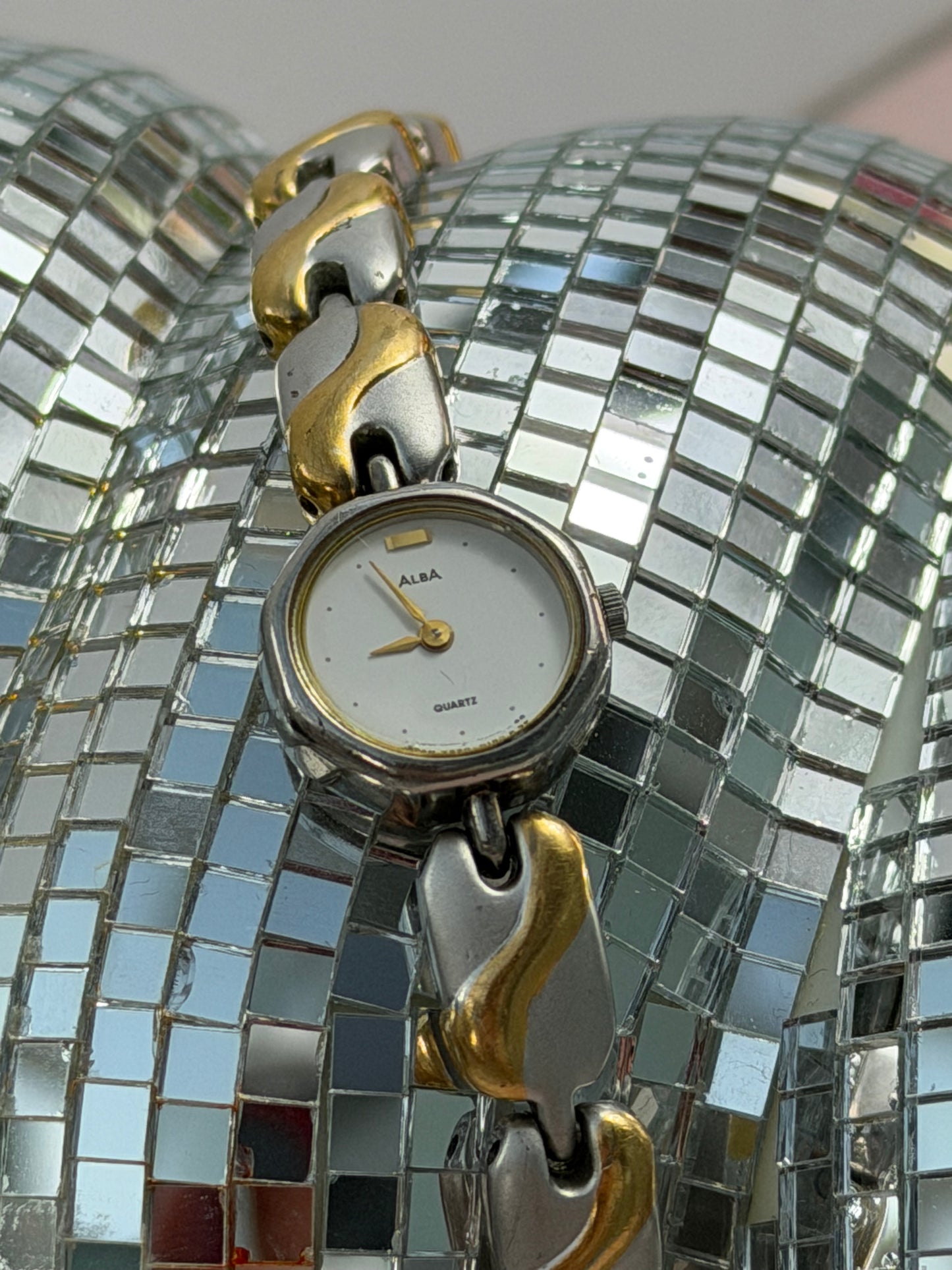 ALBA TWO-TONE QUARTZ JAPAN PRE-LOVED WATCH