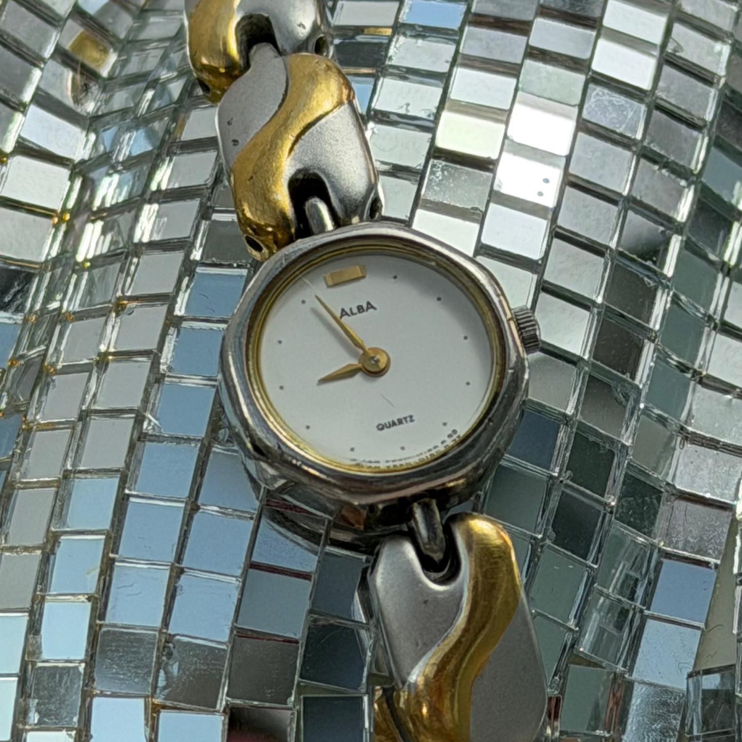 ALBA TWO-TONE QUARTZ JAPAN PRE-LOVED WATCH