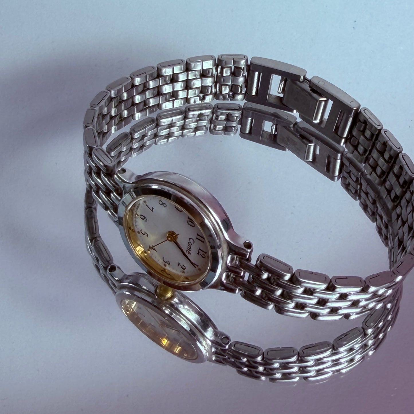CONTE JAPAN QUARTZ TWO-TONE STAINLESS STEEL PRE-LOVED WATCH
