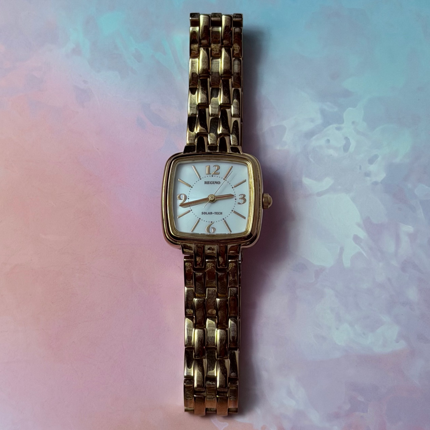 REGUNO SOLAR-TECH SOLAR QUARTZ JAPAN PRE-LOVED WATCH