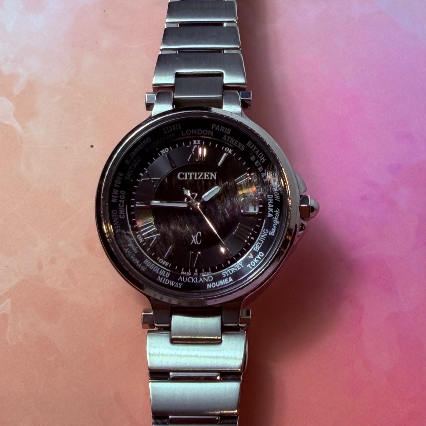 CITIZEN XC ECO-DRIVE SOLAR QUARTZ JAPAN PRE-LOVED WATCH