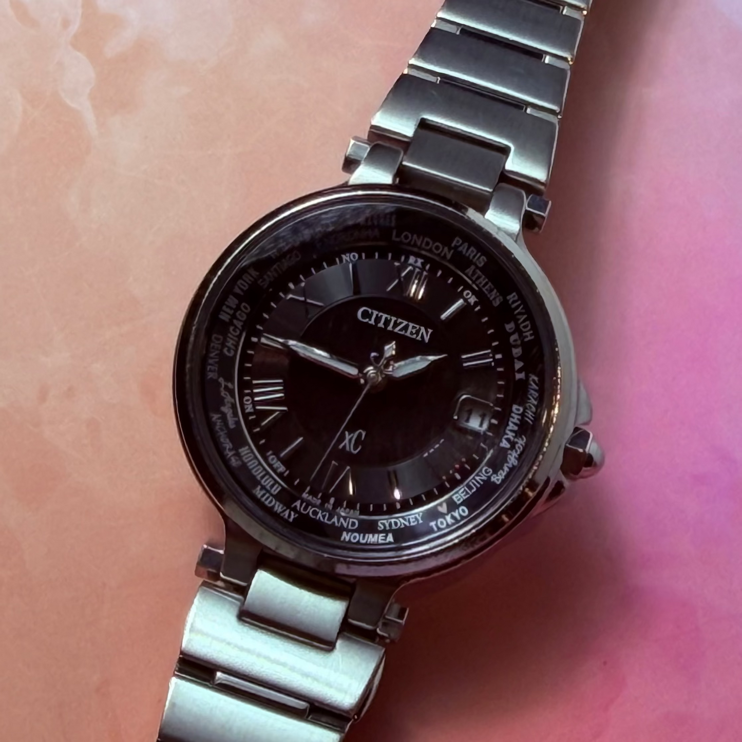 CITIZEN XC ECO-DRIVE SOLAR QUARTZ JAPAN PRE-LOVED WATCH