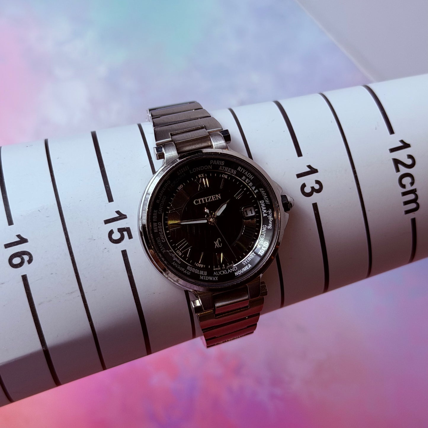 CITIZEN XC ECO-DRIVE SOLAR QUARTZ JAPAN PRE-LOVED WATCH