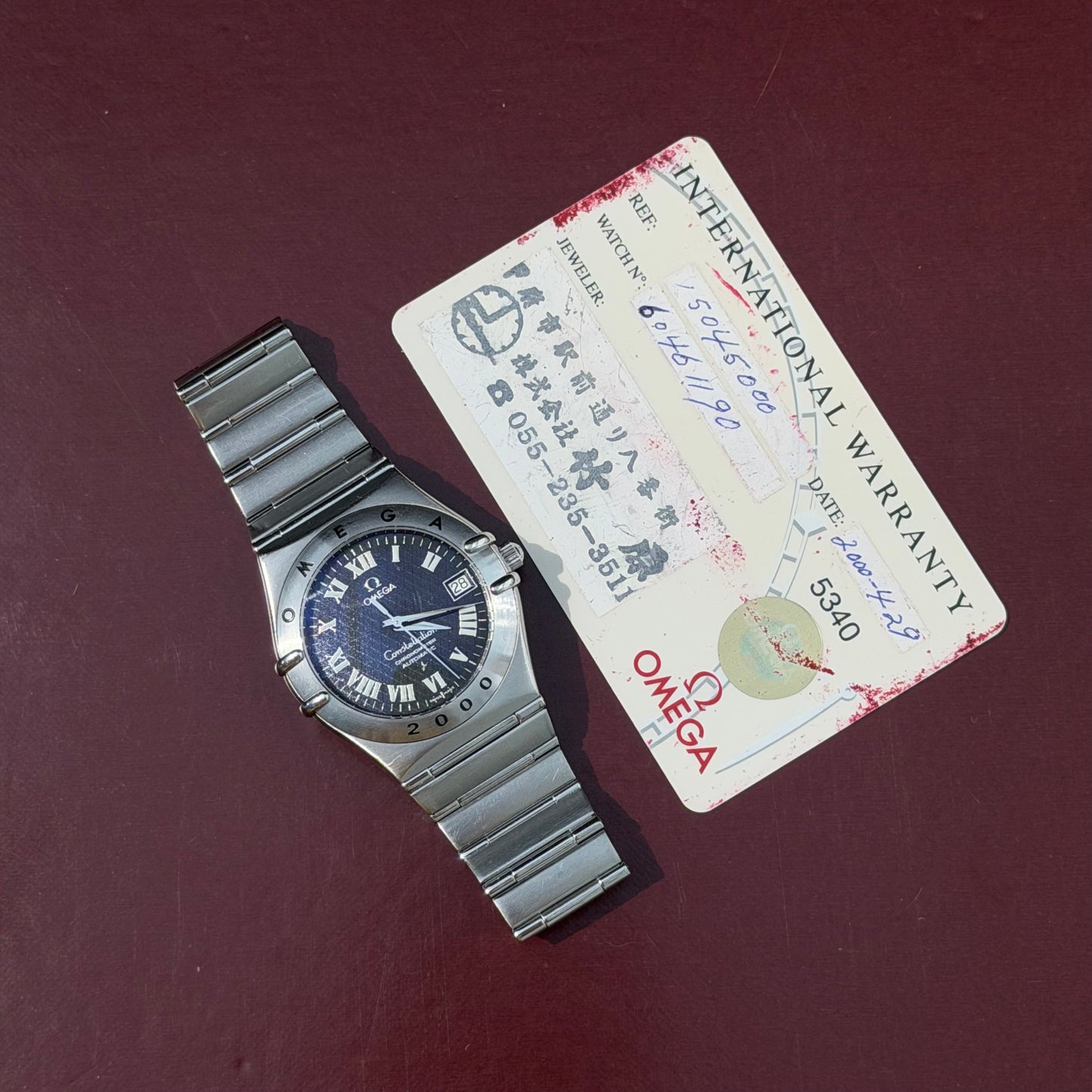 OMEGA CONSTELLATION AUTOMATIC SWITZERLAND PRE-LOVED WATCH