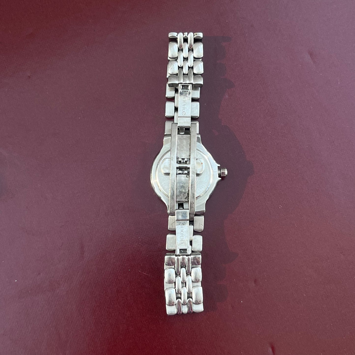 MAURICE LACROIX MIROS TWO-TONE WHITE DIAL QUARTZ SWISS PRELOVED WATCH
