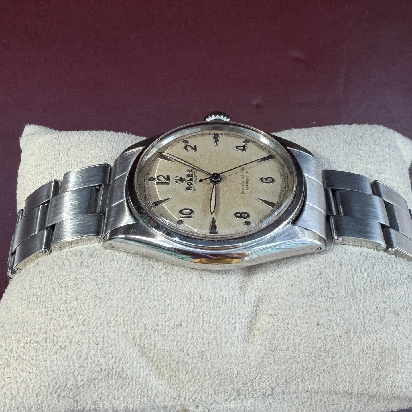 ROLEX OYSTER PERPETUAL AUTOMATIC SWITZERLAND PRE-LOVED WATCH
