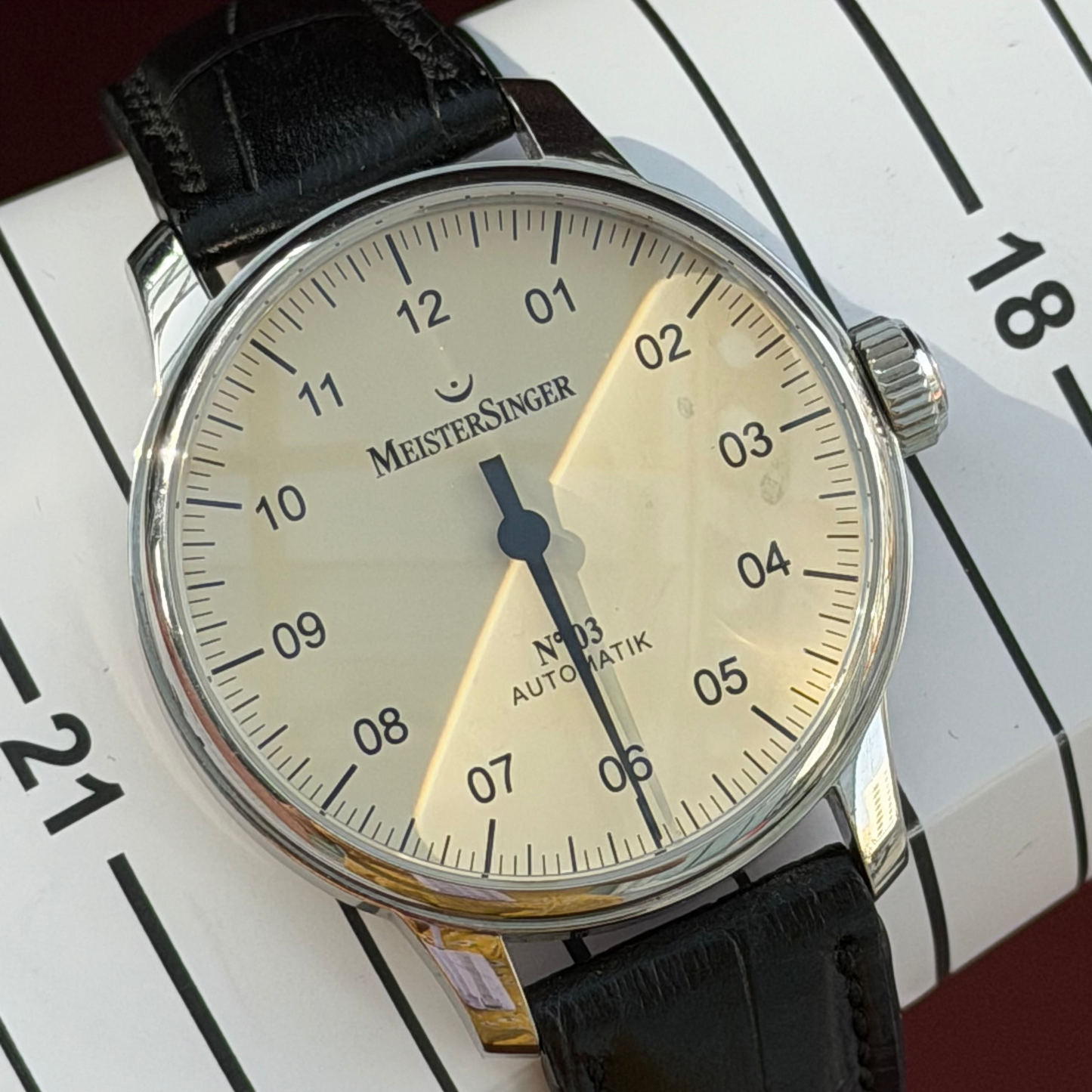 MEISTERSINGER N°03 AUTOMATIC SWITZERLAND PRE-LOVED WATCH