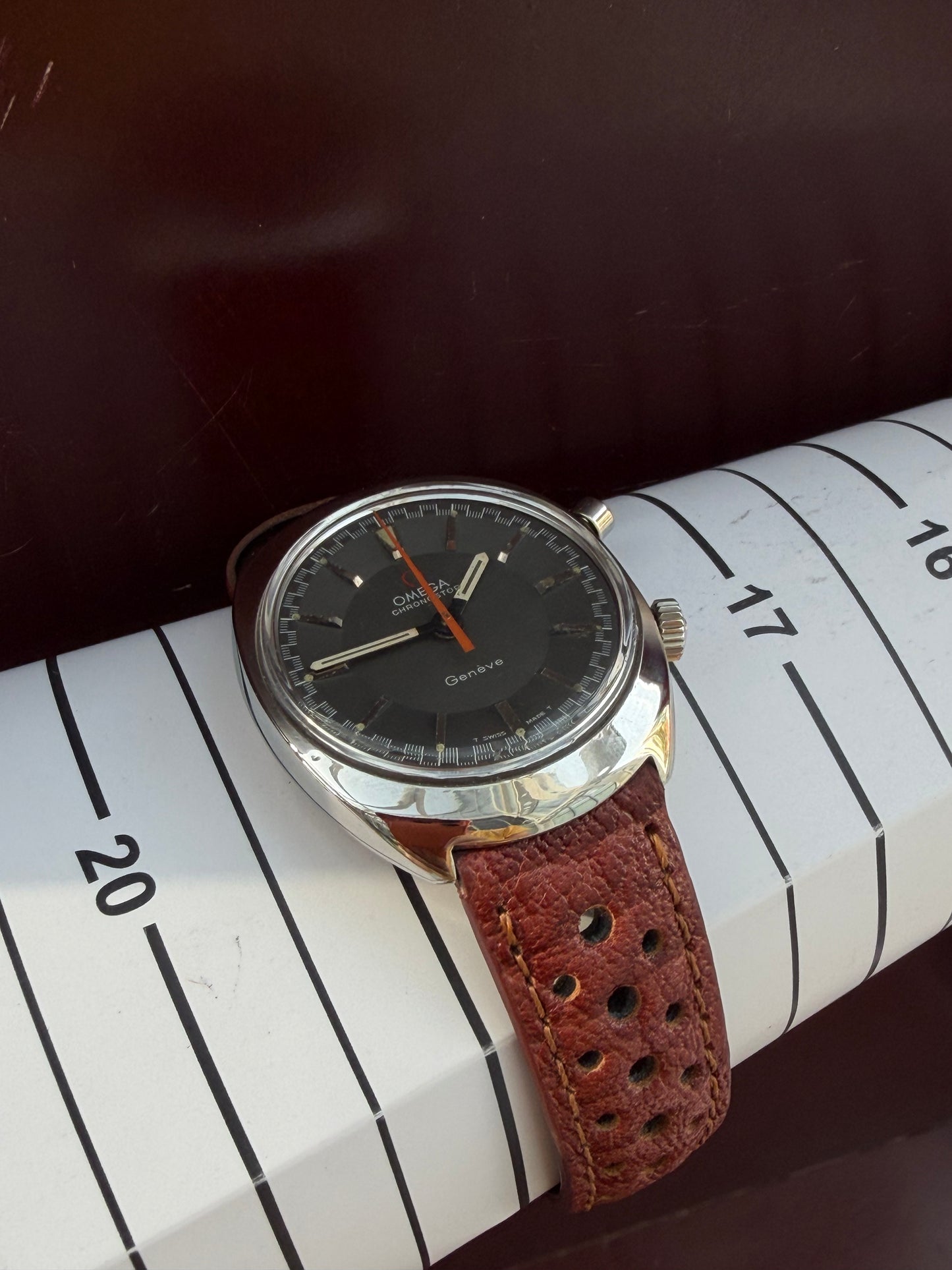 OMEGA CHRONOSTOP GENÈVE MANUAL WINDING SWITZERLAND PRE-LOVED WATCH