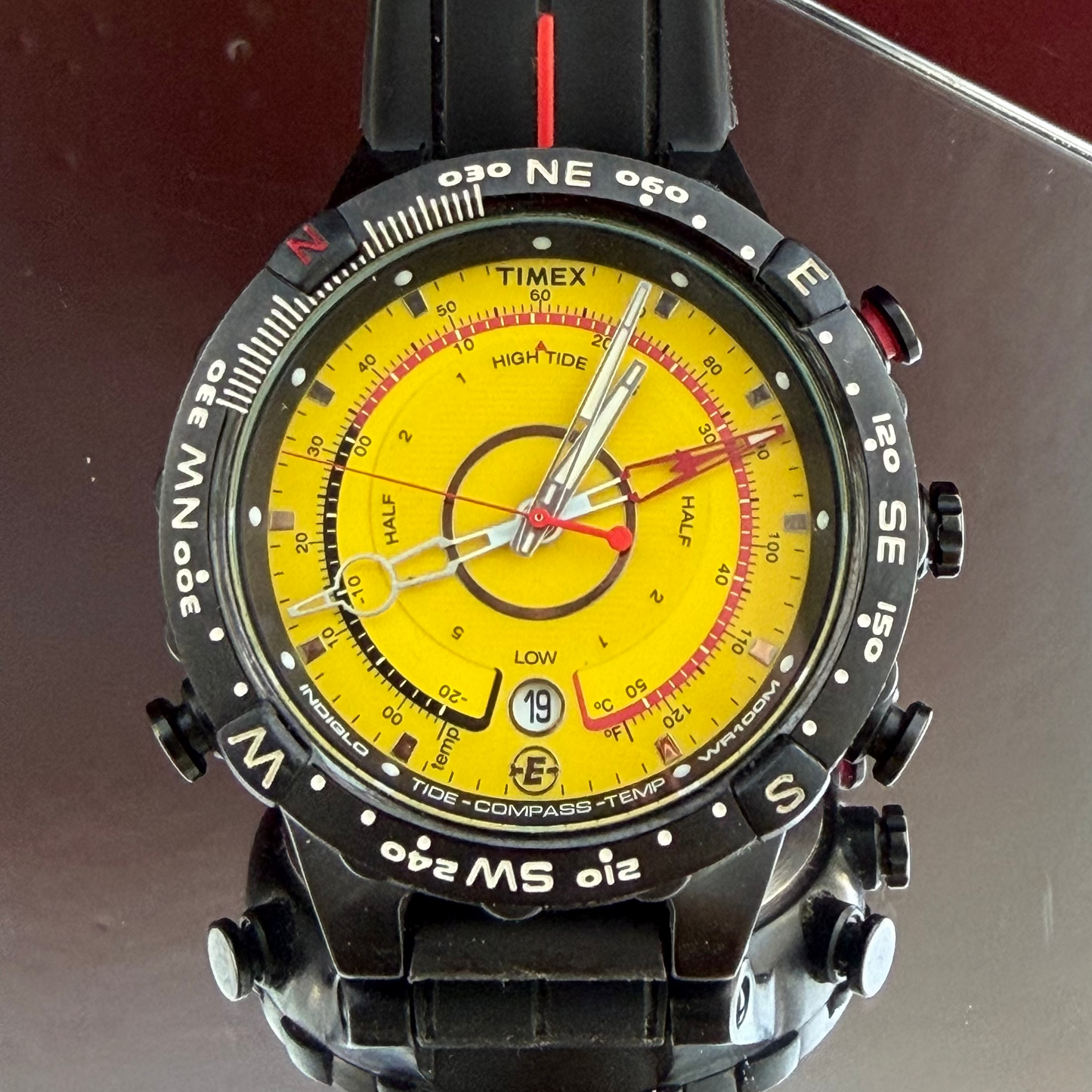 TIMEX EXPEDITION E-INSTRUMENTS T49707 QUARTZ USA PRE-LOVED WATCH