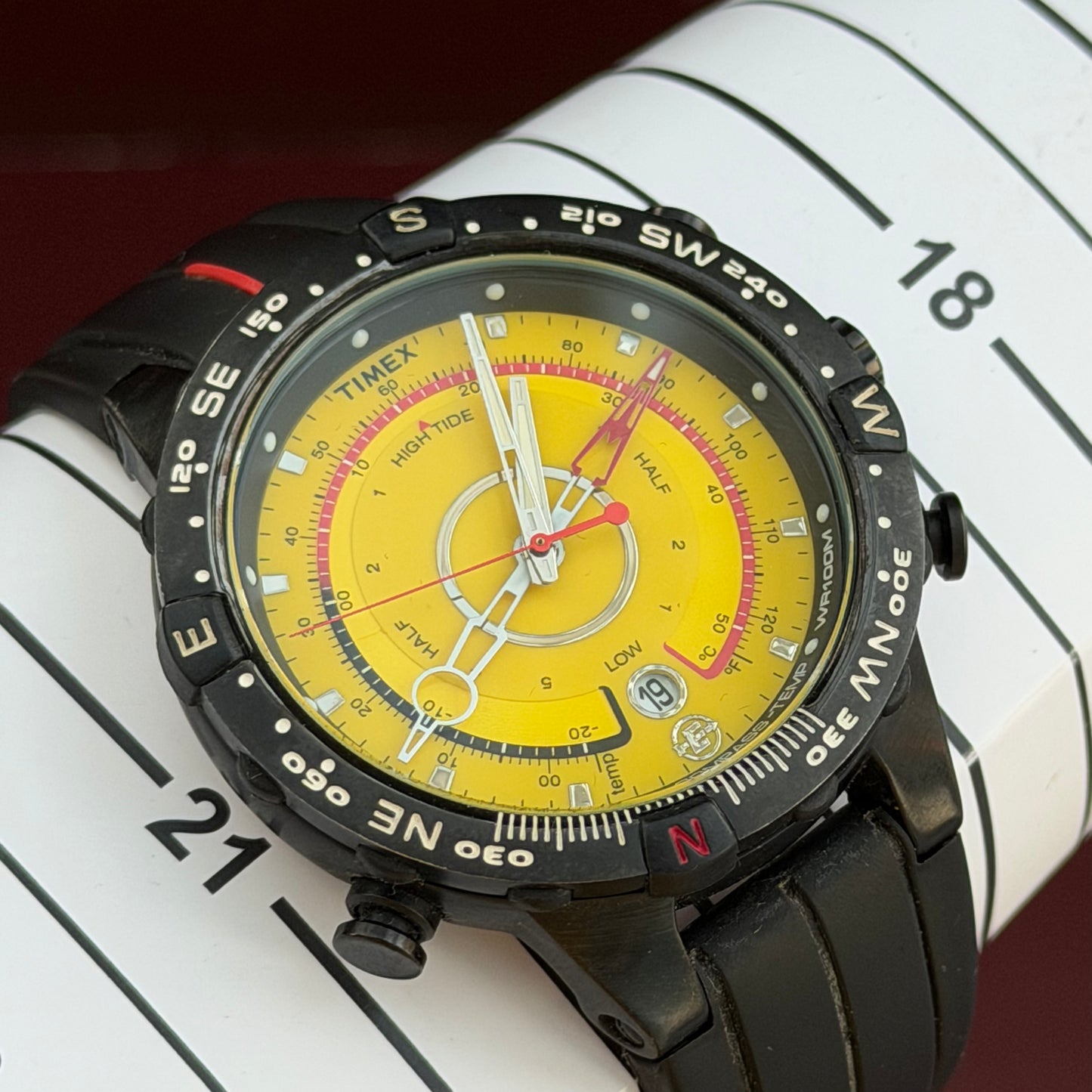TIMEX EXPEDITION E-INSTRUMENTS T49707 QUARTZ USA PRE-LOVED WATCH