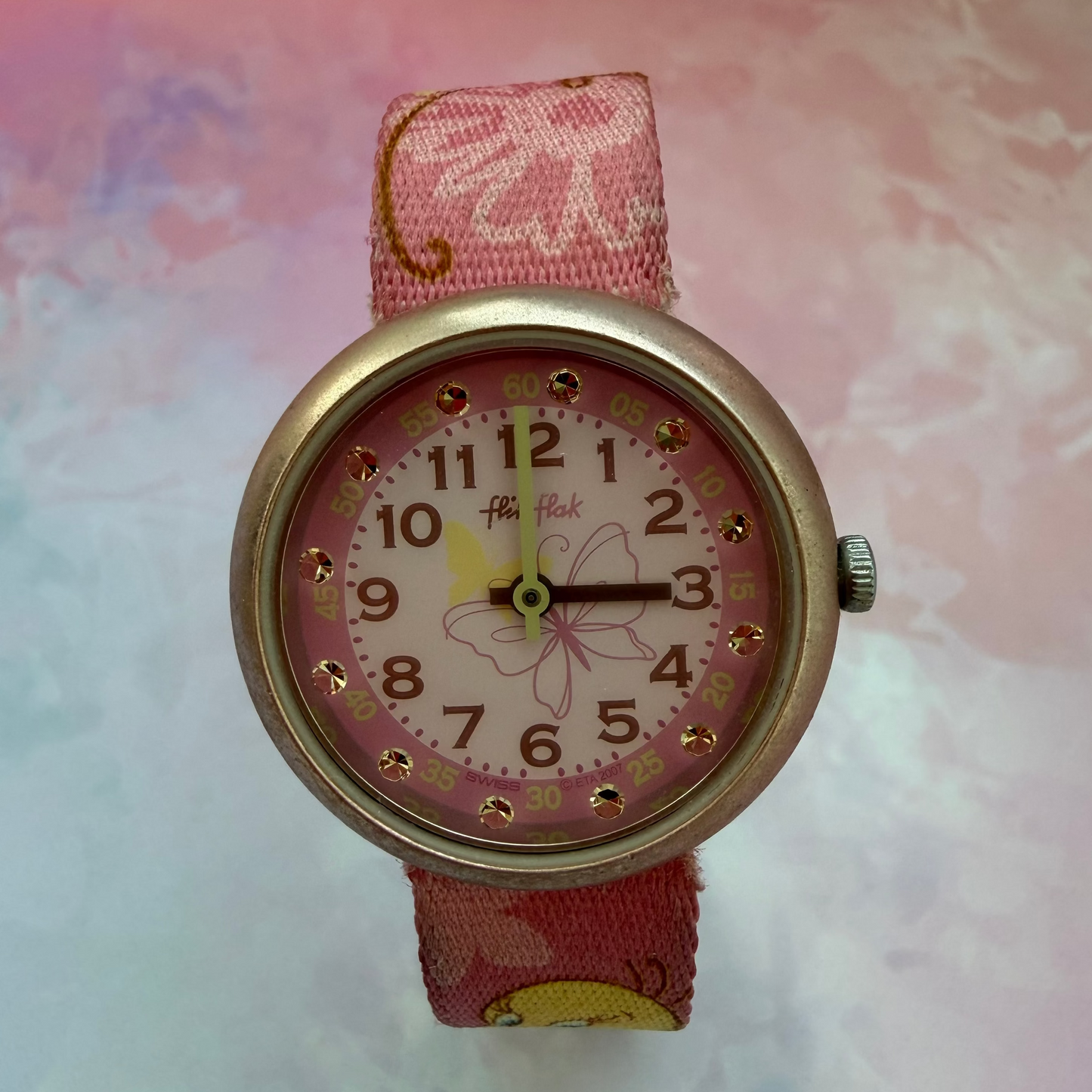 FLIK FLAK BUTTERFLY QUARTZ SWITZERLAND PRE-LOVED WATCH