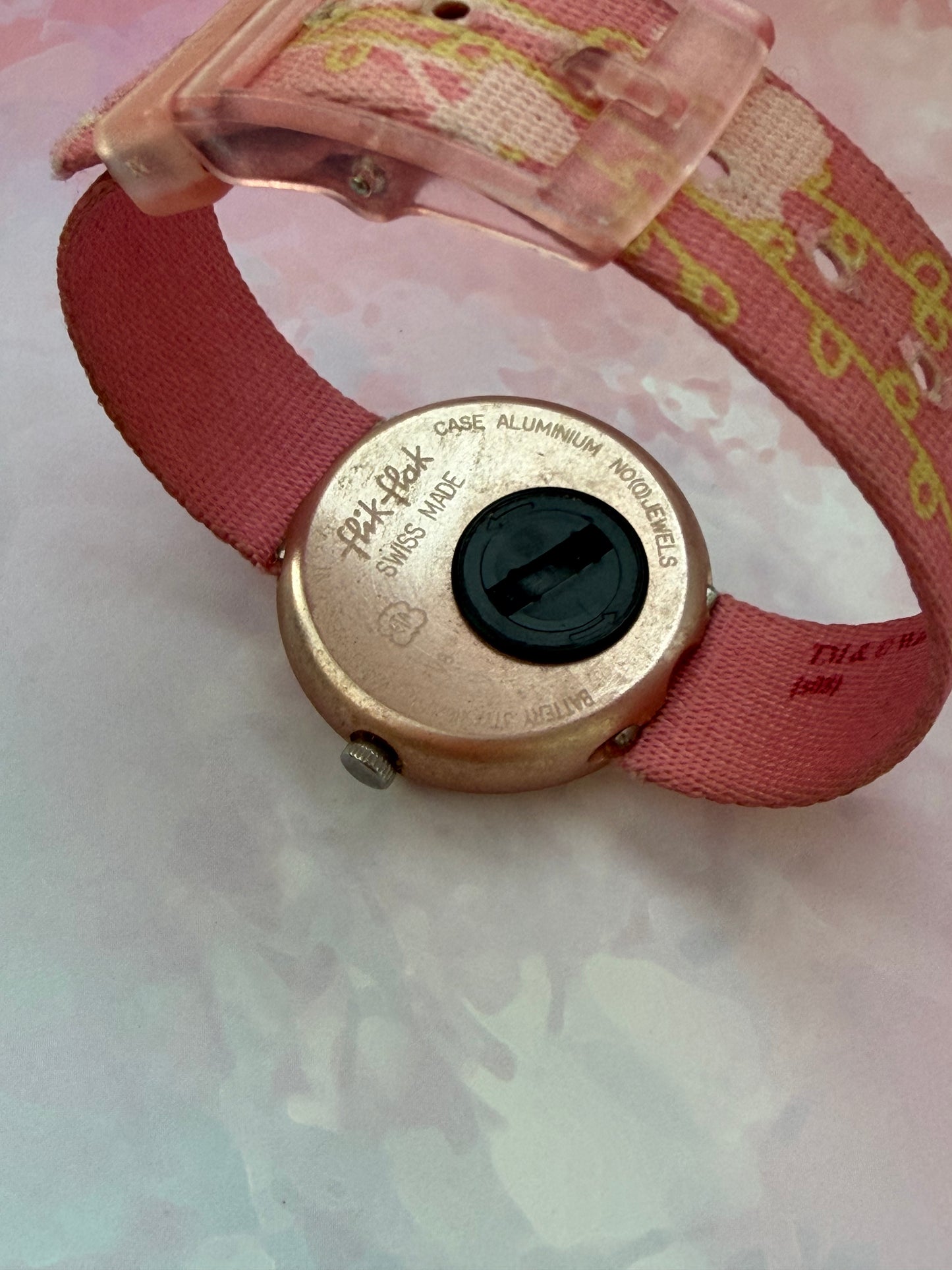 FLIK FLAK BUTTERFLY QUARTZ SWITZERLAND PRE-LOVED WATCH