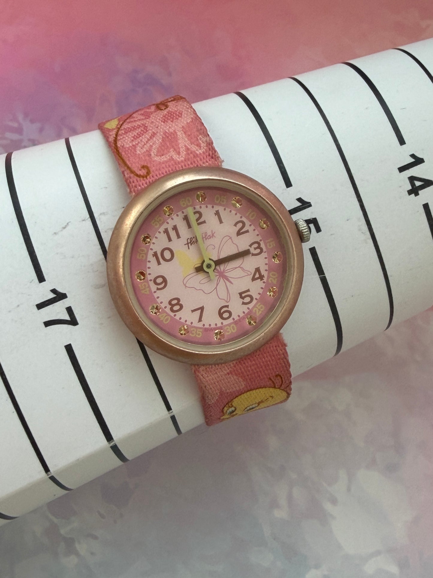 FLIK FLAK BUTTERFLY QUARTZ SWITZERLAND PRE-LOVED WATCH