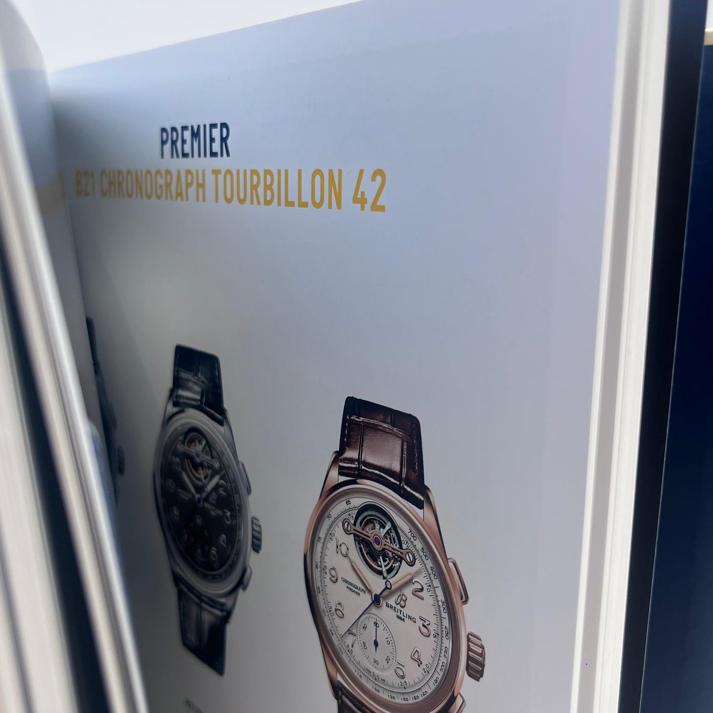 BREITLING CHRONOLOG 2024–2025 "140 YEARS OF FIRSTS" OFFICIAL HARDCOVER WATCH COLLECTION CATALOG COFFEE TABLE BOOK