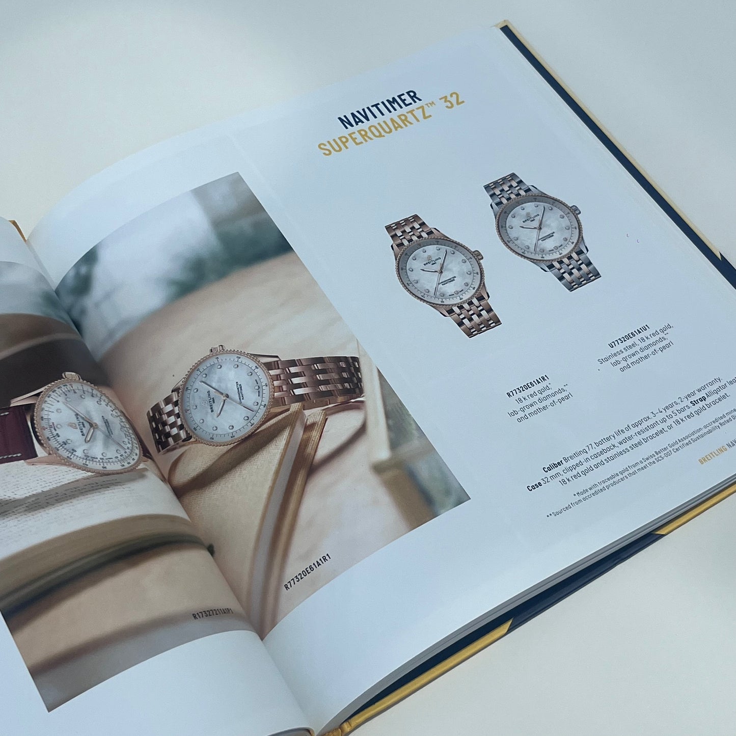 BREITLING CHRONOLOG 2024–2025 "140 YEARS OF FIRSTS" OFFICIAL HARDCOVER WATCH COLLECTION CATALOG COFFEE TABLE BOOK