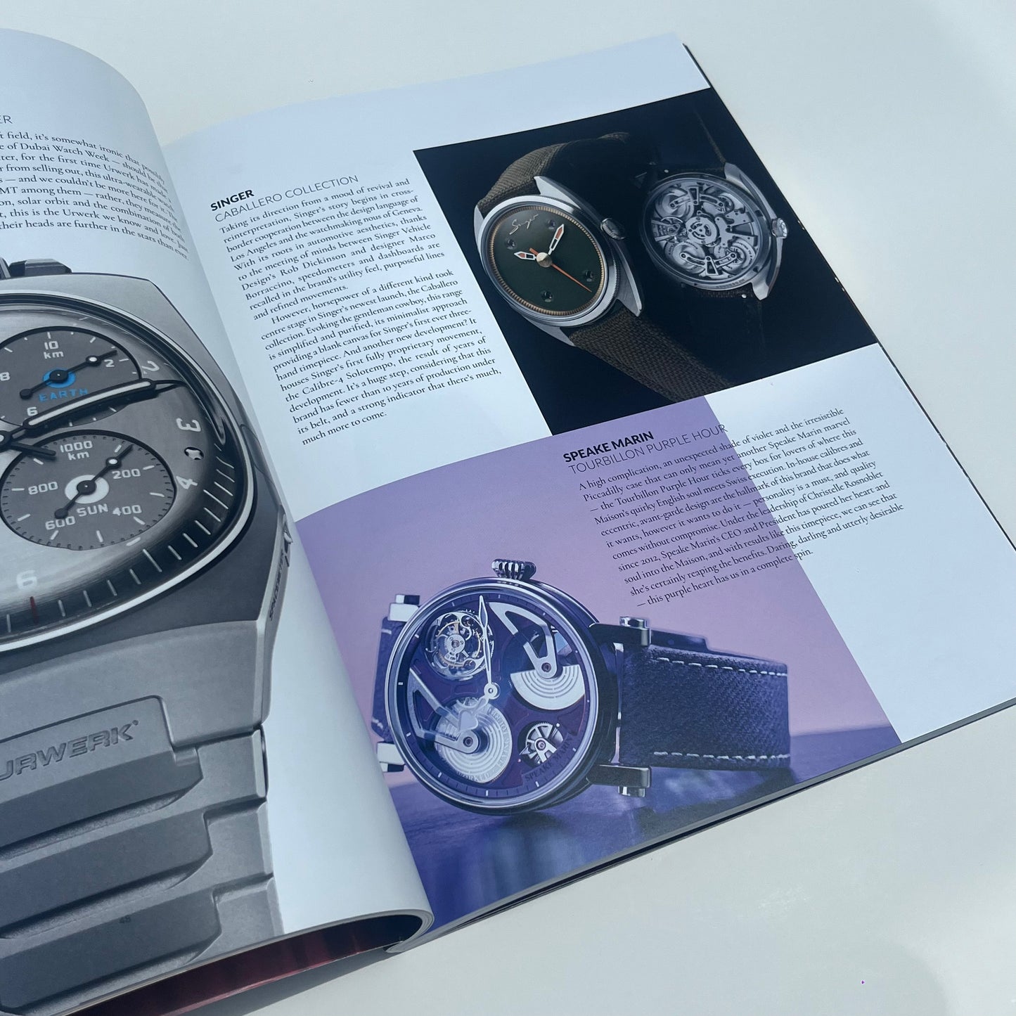 REVOLUTION MAGAZINE ARABIA ISSUE 05 "RESONANCE ETERNAL" DUBAI WATCH WEEK LUXURY WATCH HARDCOVER MAGAZINE
