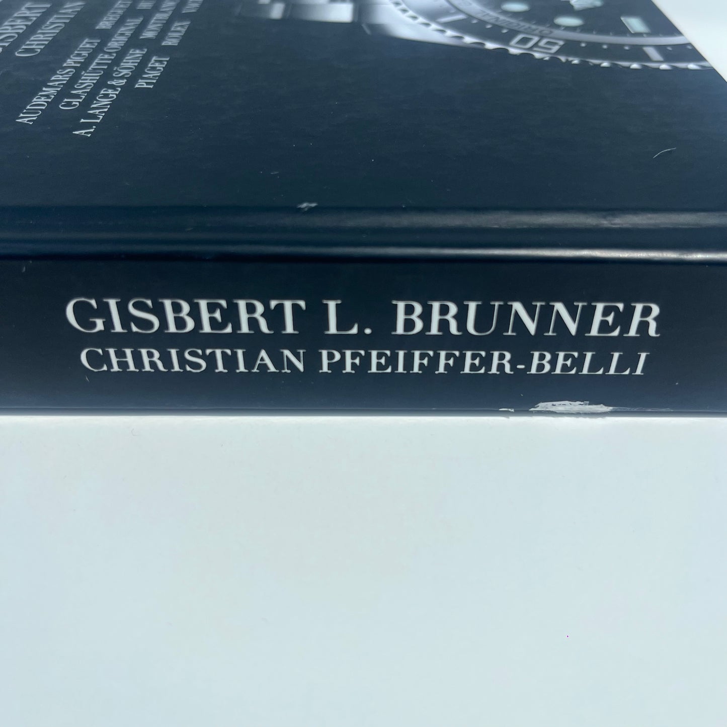 THE WATCH BOOK BY GISBERT L. BRUNNER & CHRISTIAN PFEIFFER-BELLI LUXURY WATCH HARDCOVER BOOK