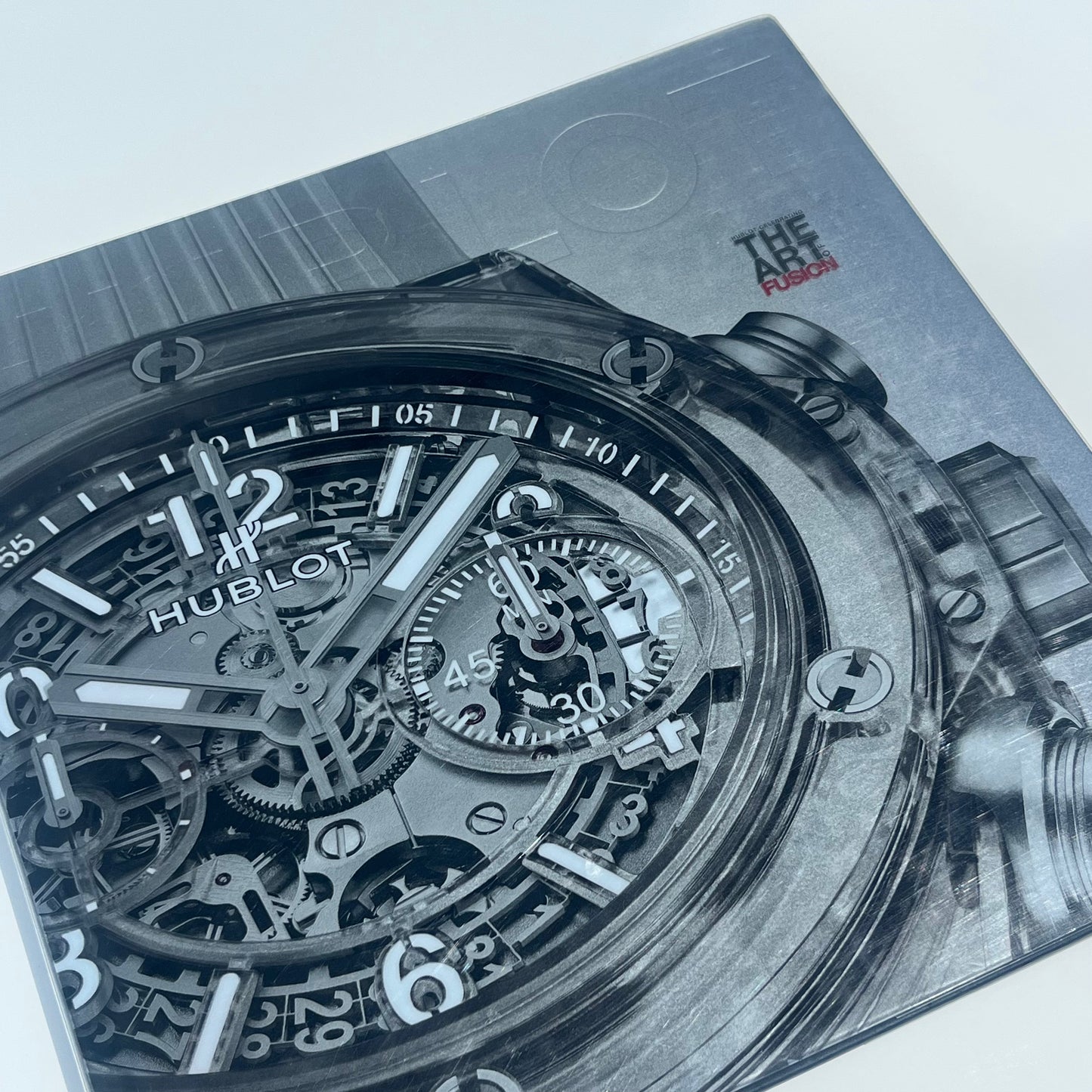 HUBLOT "THE ART OF FUSION" LUXURY WATCH HARDCOVER COFFEE TABLE BOOK