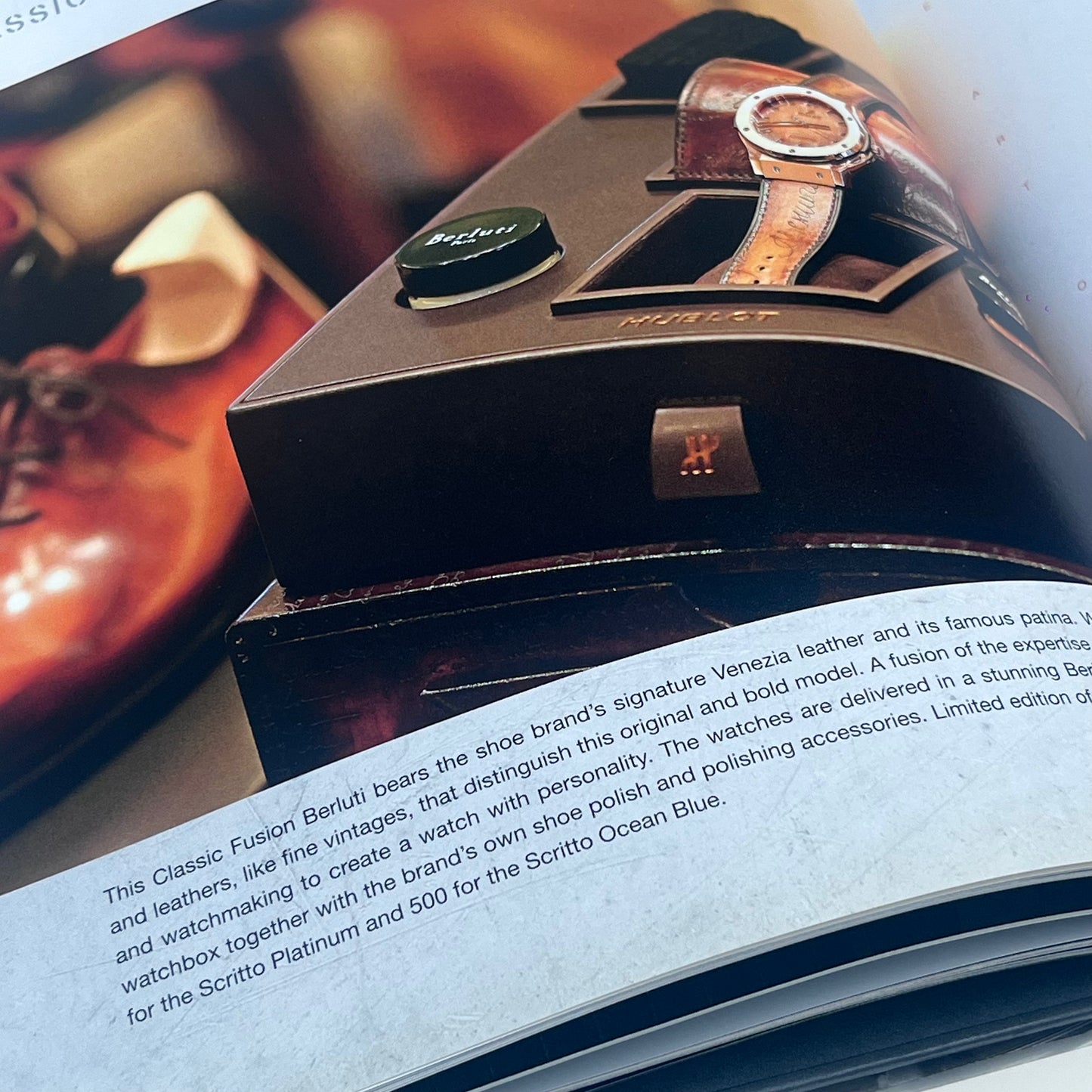 HUBLOT "THE ART OF FUSION" LUXURY WATCH HARDCOVER COFFEE TABLE BOOK