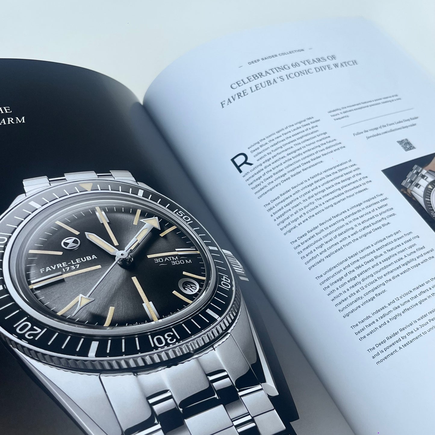 FAVRE LEUBA 1737 2025 COLLECTION IS AN OFFICIAL HARDCOVER CATALOG
