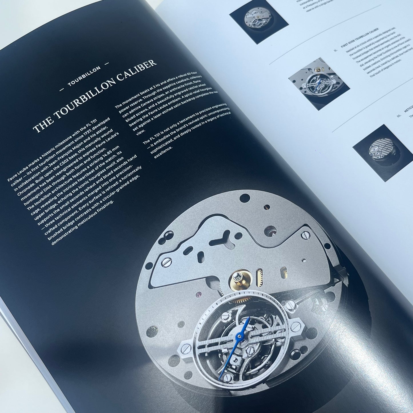 FAVRE LEUBA 1737 2025 COLLECTION IS AN OFFICIAL HARDCOVER CATALOG