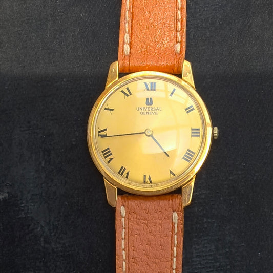 UNIVERSAL GENEVE MANUAL WINDING SWISS 1960s DRESSWATCH