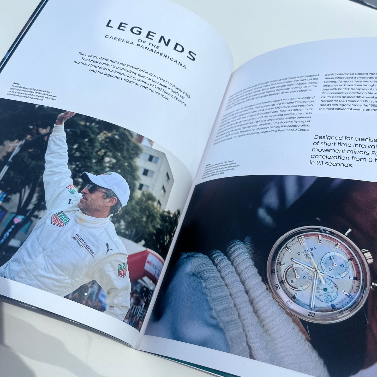 TAG HEUER "THE EDGE" MAGAZINE ISSUE 7 OFFICIAL LUXURY WATCH MAGAZINE