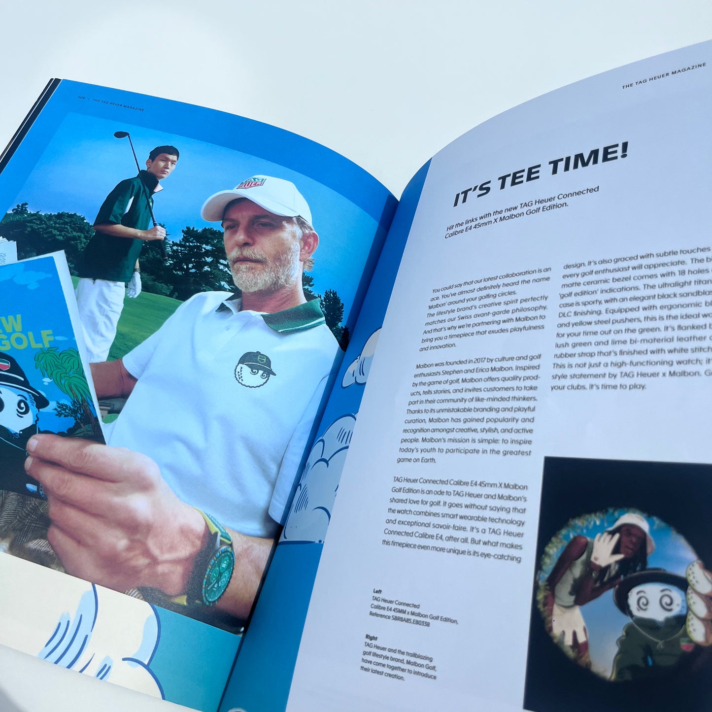 TAG HEUER "THE EDGE" MAGAZINE ISSUE 7 OFFICIAL LUXURY WATCH MAGAZINE