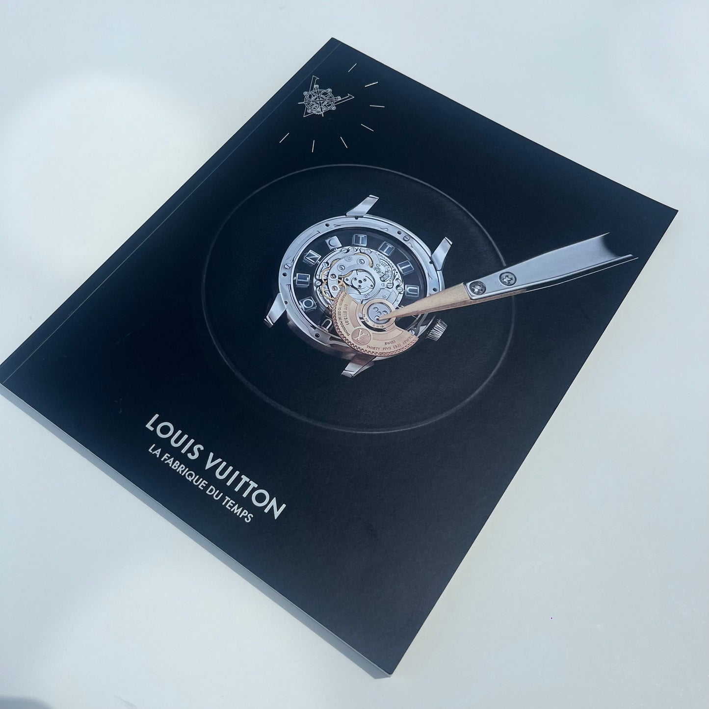 LOUIS VUITTON "LA FABRIQUE DU TEMPS" OFFICIAL LUXURY WATCH COLLECTION HARDCOVER BOOK