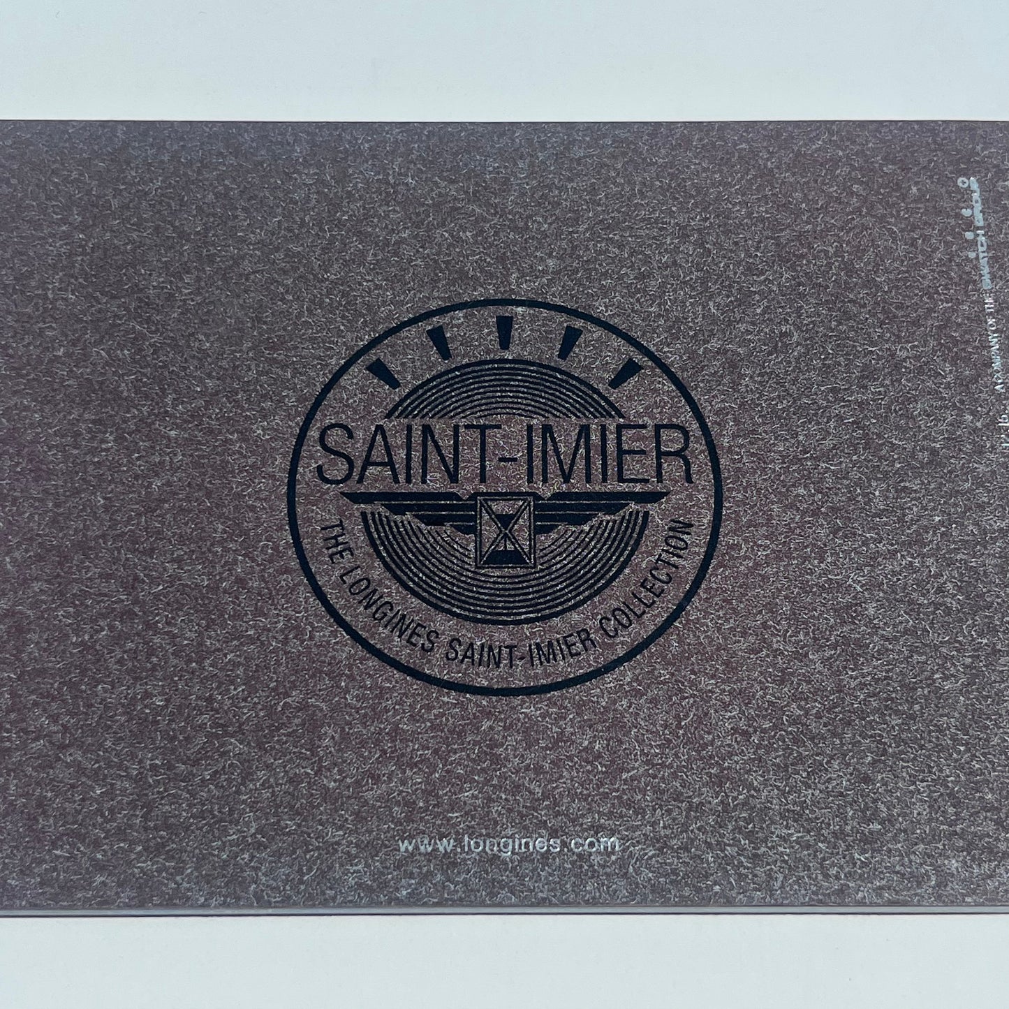 LONGINES SAINT-IMIER COLLECTION OFFICIAL CATALOG BOOK