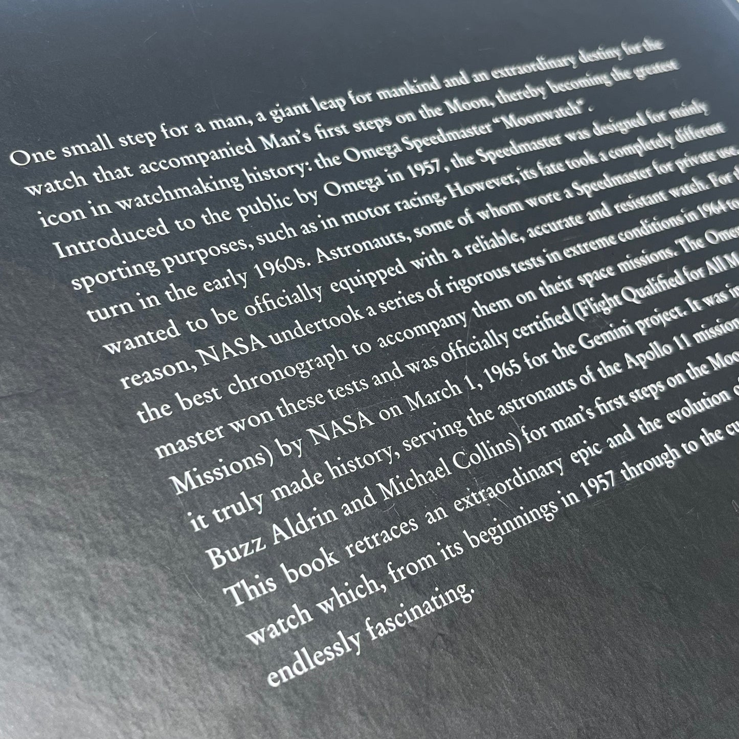 A MOON WATCH STORY: THE EXTRAORDINARY DESTINY OF THE OMEGA SPEEDMASTER
