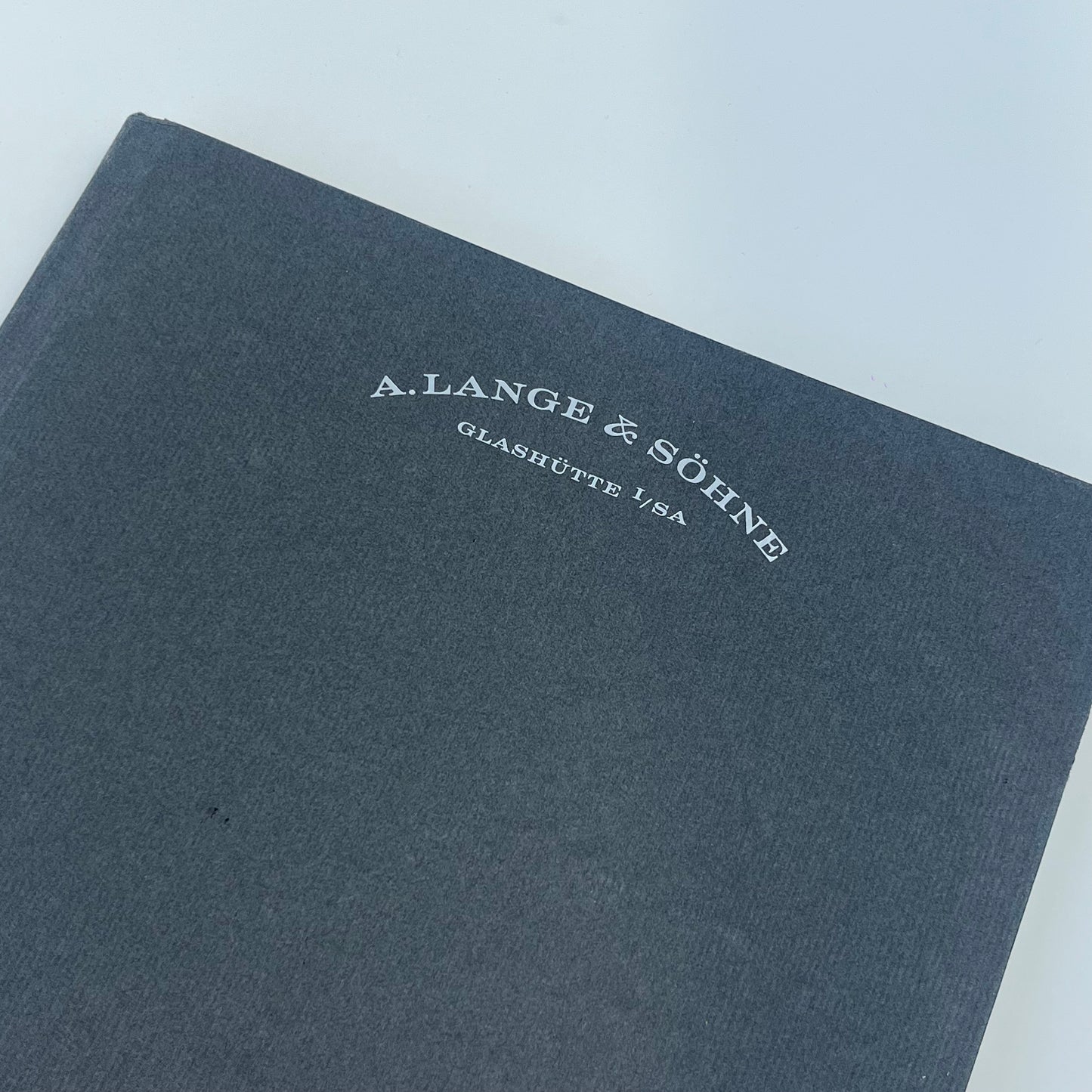 A. LANGE & SÖHNE COLLECTION BOOK 2021/2022 – LUXURY WATCH CATALOG